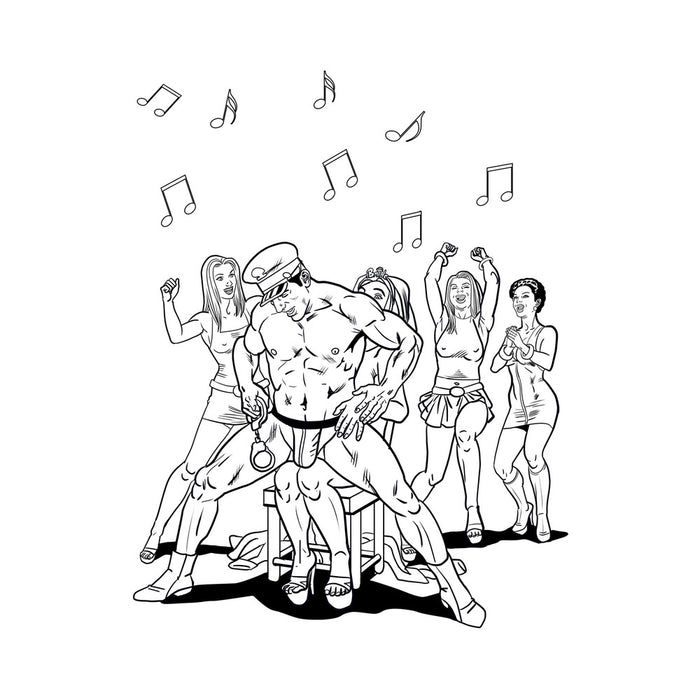 Bachelorette Party Coloring Book