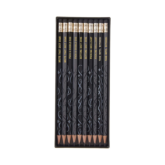 Calligraphuck Fucking Brilliant Pencils 10-Pack