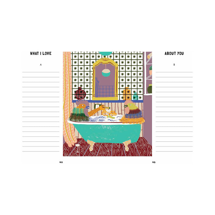 Date Night In: A Journal for Couples - Spark Conversation & Connection