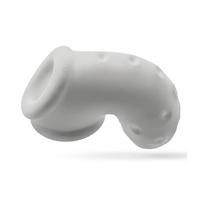 OxBalls Airlock Air-Lite Vented Chastity White Ice