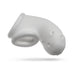OxBalls Airlock Air-Lite Vented Chastity White Ice