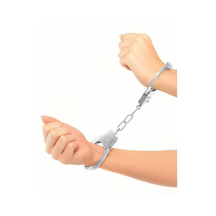 Fetish Fantasy Series Official Handcuffs Silver
