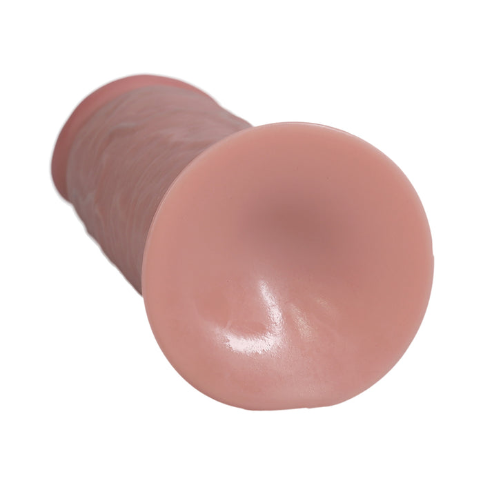 RealRock Extra Thick 8 in. Dildo Beige