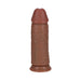 RealRock Extra Thick 9 in. Dildo Tan