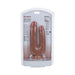 RealRock Double Trouble 5 in. / 6 in. Dildo Tan