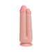 RealRock Two in One 7 in. / 8 in. Dildo Beige