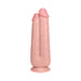 RealRock Two in One 7 in. / 8 in. Dildo Beige