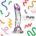 Neo Elite Hanky Panky 7.5 in. Glow-in-the-Dark Silicone Confetti Dildo