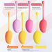 Honey Play Box Mango Tropical Weighted Kegel Ball 6-Piece Exercise Set Assorted Color