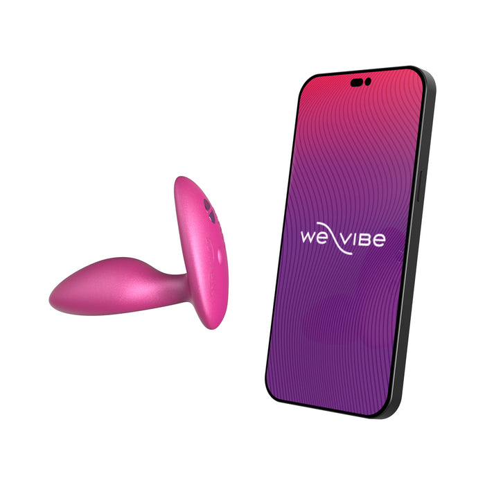 We-Vibe Ditto+ Rechargeable Remote-Controlled Silicone Vibrating Anal Plug Cosmic Pink