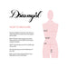 Dreamgirl Stretch Lace Halter Teddy with Keyhole Neckline and Open Rhinestone Fringe Back Black L