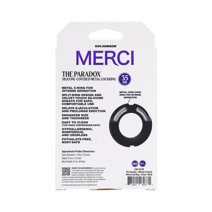 Merci The Paradox Silicone-Covered Metal C-Ring 35mm