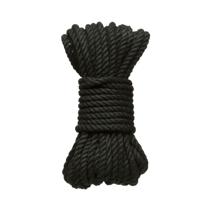 Merci Bind & Tie 6mm Hemp Bondage Rope 30 ft. Black