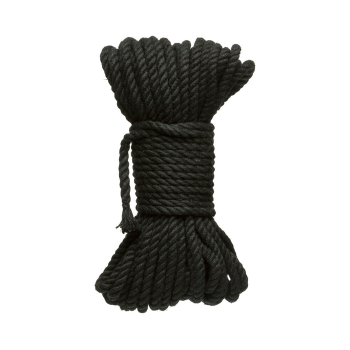 Merci Bind & Tie 6mm Hemp Bondage Rope 50 ft. Black