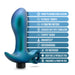 Anal Adventures Matrix Teleportation Plug Lunar Blue