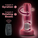 Anal Adventures Matrix Atomic Plug with Remote Martian Wine