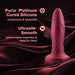 Anal Adventures Matrix Atomic Plug with Remote Martian Wine