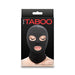 Hustler Taboo Eyes&Mouth Hood Black