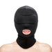 Hustler Taboo Mouth Hood Black