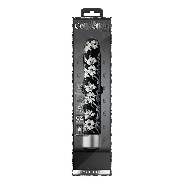 The Collection Eden Limited Edition Rechargeable 7 in. Vibrator Black