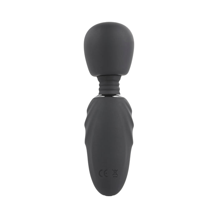 Selopa Buzz One Out Rechargeable Silicone Mini Wand Vibrator Black — Nalpac