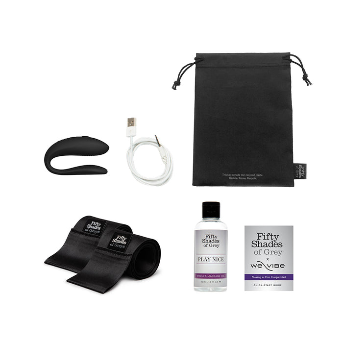 Fifty Shades of Grey We-Vibe Moving As One Kit Black