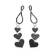 Sportsheets Sex & Mischief Heart Nipple Ties