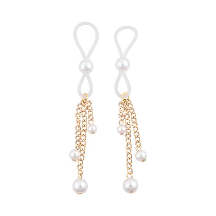Sportsheets Sex & Mischief Pearl Nipple Ties