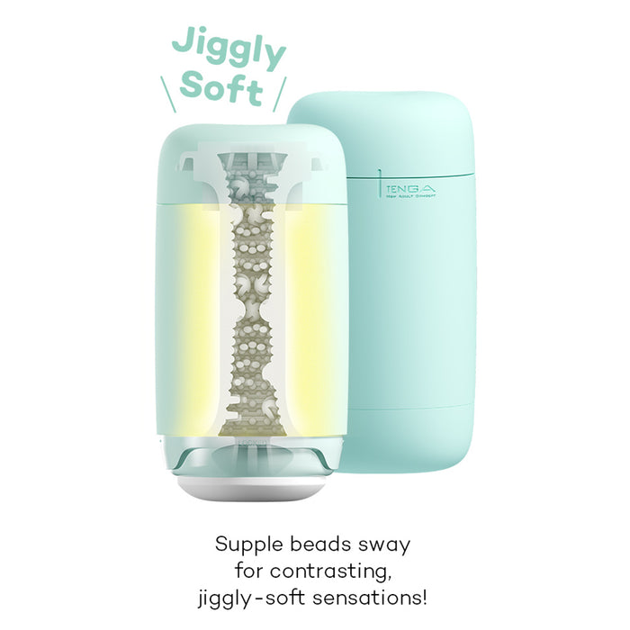 Tenga Puffy Stroker Mint Green