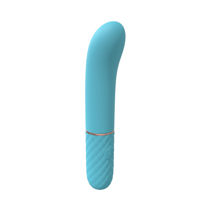 LoveLine Dolce 10 Speed Mini-G-Spot Vibe Silicone Rechargeable Waterproof Blue