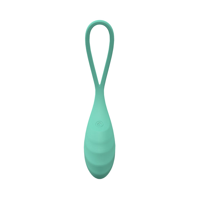 LoveLine Passion 10 Speed Remote Control Egg Sealed Silicone Rechargeable Submersible Green