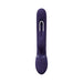 VIVE MIKA Rechargeable Triple Motor Vibrating Rabbit with G-Spot Flapping Stimulator Purple