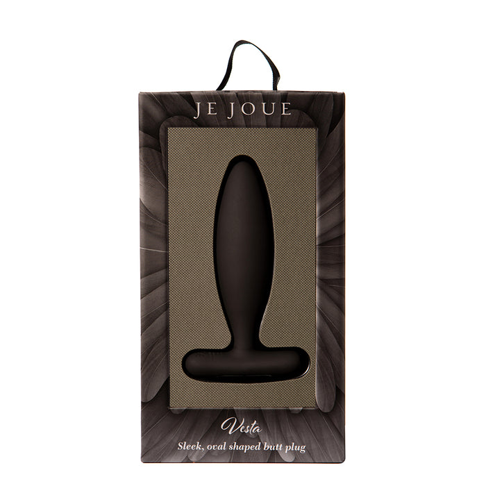 Je Joue Vesta Vibrating Butt Plug Black