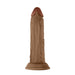 Shaft Model J: 5.5 in. Dual Density Silicone Dildo Oak