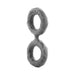 Shaft Model D: Double C-Ring Grey Size 1
