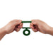 Shaft Model D: Double C-Ring Green Size 2