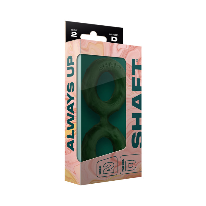 Shaft Model D: Double C-Ring Green Size 2