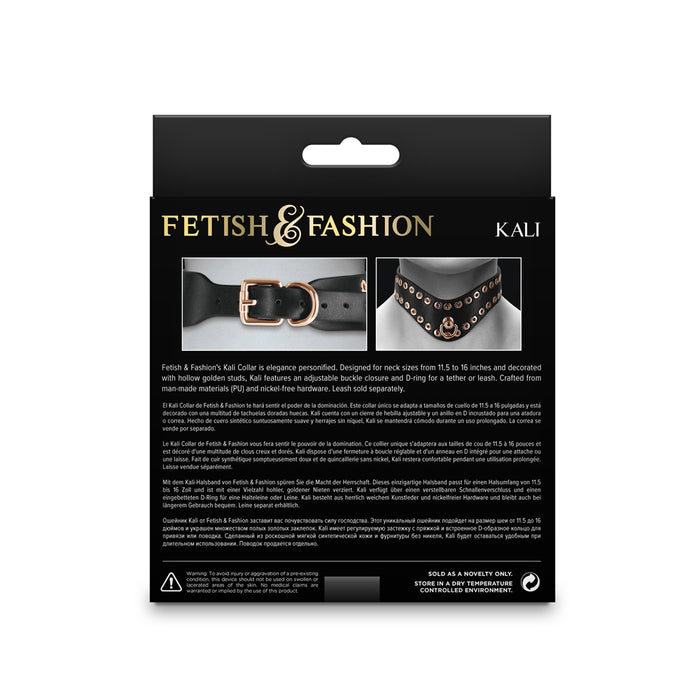 Fetish & Fashion Kali Collar Black