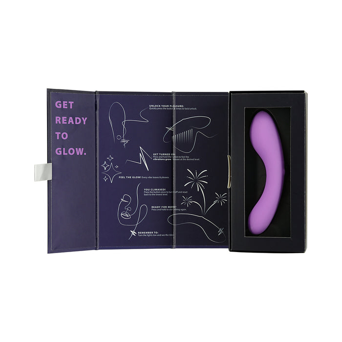 Swan The Mini Swan Wand Glow-in-the-Dark Purple