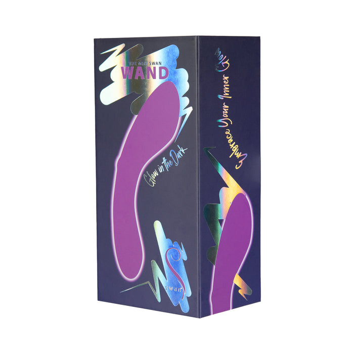 Swan The Mini Swan Wand Glow-in-the-Dark Purple