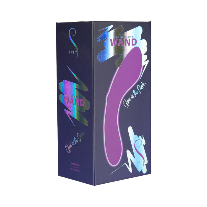 Swan The Mini Swan Wand Glow-in-the-Dark Purple