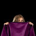 Liberator Fascinator Throw Travel Purple