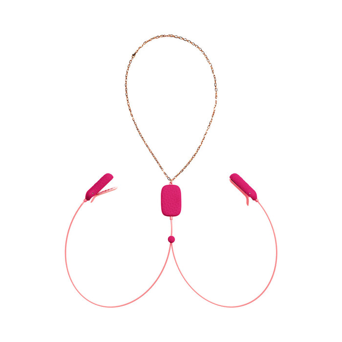 OhMiBod Sphinx Bluetooth App-controlled Wearable Vibrating Nipple Clamps