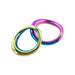 Ple'sur SS Rainbow Bumper Cockring 2in