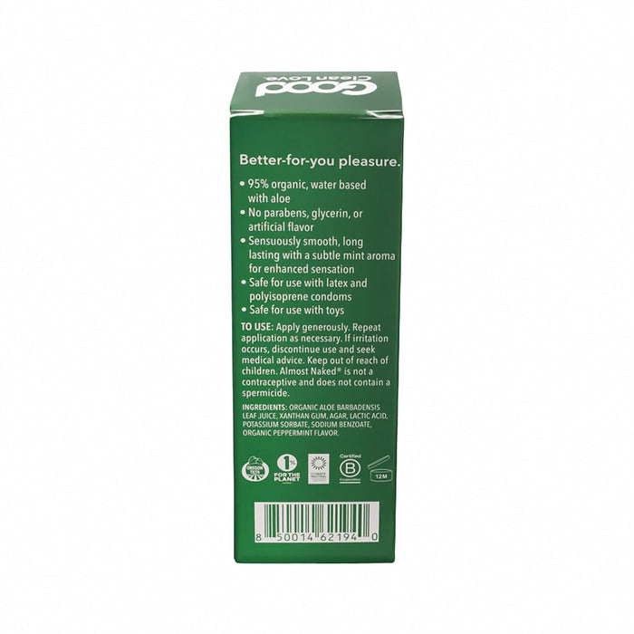 Good Clean Love Almost Naked Hint of Mint Personal Lubricant 1.69 oz.