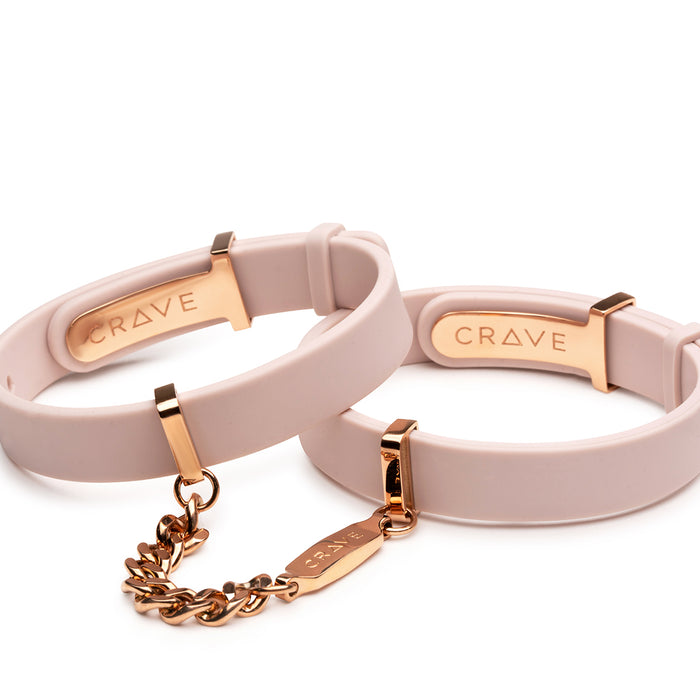 Crave ID Cuffs Pink/Rose Gold