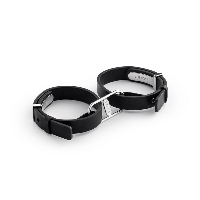 Crave ICON Cuffs Black/Silver