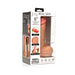 Jock Real Skin Silicone Dildo with Balls 8 in. Light