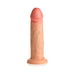 Jock Real Skin Vibrating Silicone Dildo 8 in. Light