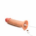 Jock Real Skin Vibrating Silicone Dildo 8 in. Light